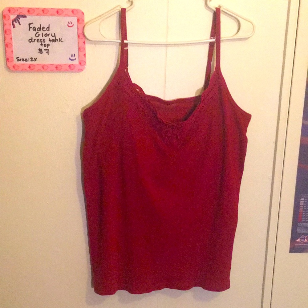 Faded Glory Dressie tank top